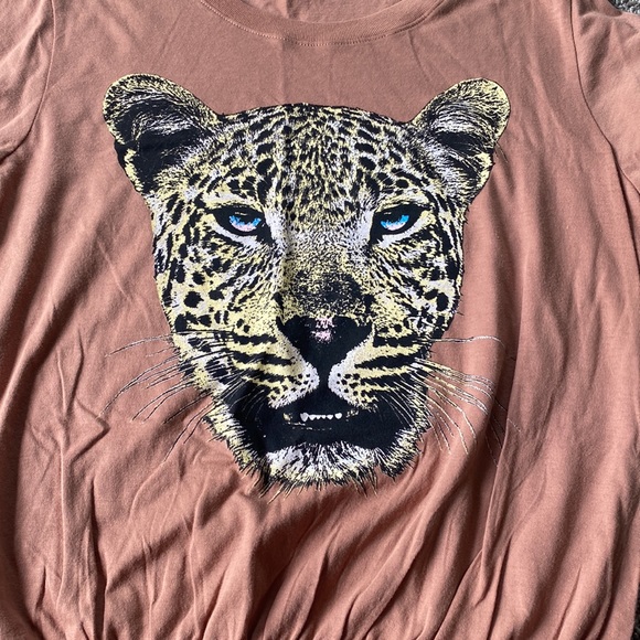 Daydreamer Leopard Print Tee Body Suit - Picture 2 of 9